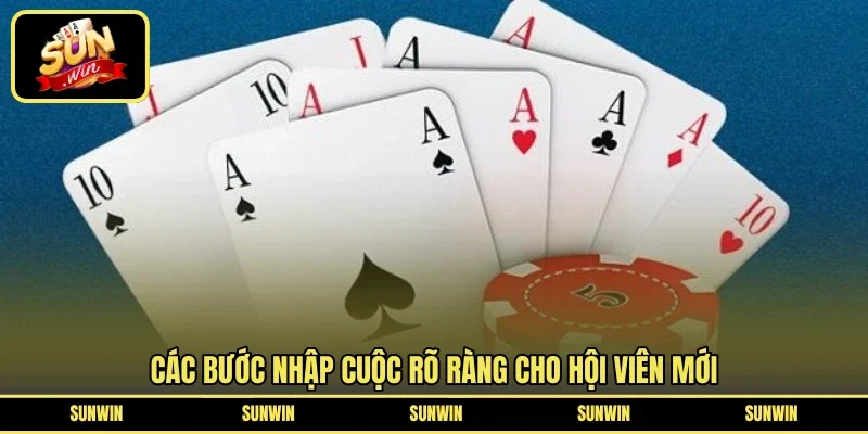 Các bước nhập cuộc rõ ràng cho hội viên mới