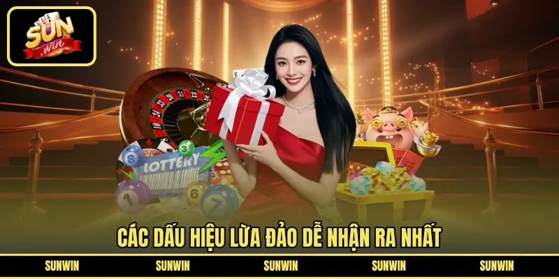 Các dấu hiệu lừa đảo dễ nhận ra nhất 