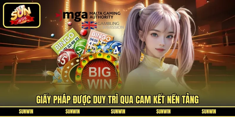 Giấy pháp được duy trì qua cam kết nền tảng 