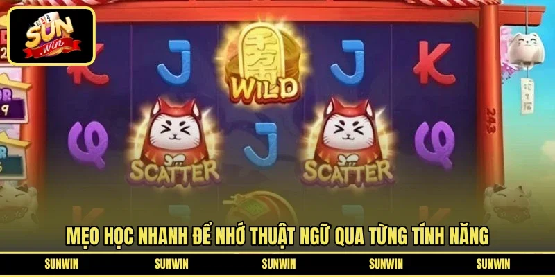 Mẹo học nhanh để nhớ thuật ngữ qua từng tính năng